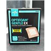 Image 1 : Medline Optifoam Gentle EX Silicone-Faced Foam & Border – 4×4 in (10 Dressings)