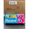 Image 2 : Fixodent Complete Denture Adhesive Cream, 68g Tubes, Lot of 24