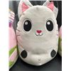 Image 3 : Set of 3 Squishmallows Cat Plush Toys Featuring Floral Designs