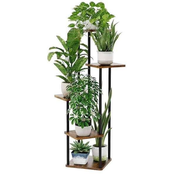 Bamworld 5 Tier Plant Stand, Model HTMST-1B