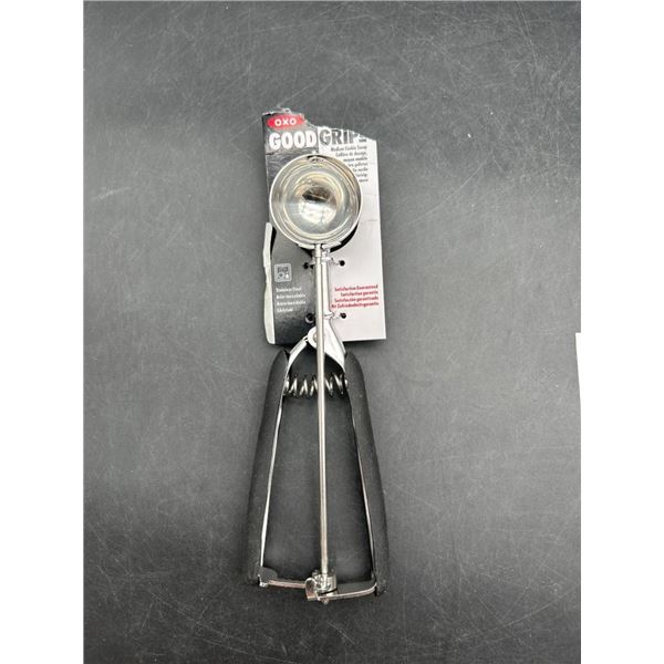 OXO Good Grips Stainless Steel Cookie  Scoop with Black Handle