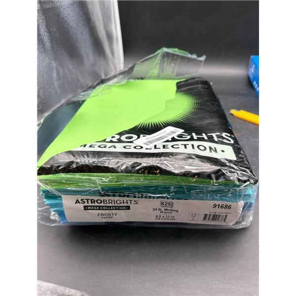 Astrobrights Mega Collection Frosty Paper, 625 Sheets, 8.5 x 11 In
