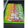 Image 1 : Lik-M-Aid Fun Dip 12 Pack Cherry, Orange & Grape 40.5g Each