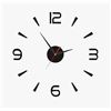 Image 1 : DIY Clock Kit with Black Modern and Concise Design