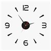 Image 1 : DIY Clock Kit with Black Modern and Concise Design