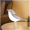 Image 1 : Ruiomii Bird Lamp, Small Night Light, Marble Finish with Touch Switch
