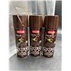 Image 1 : Krylon Colormaxx Paint + Primer Gloss Leather Brown 340g – Lot of 3