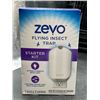 Image 1 : Zevo Flying Insect Trap Starter Kit with 1 Device and 1 Cartridge