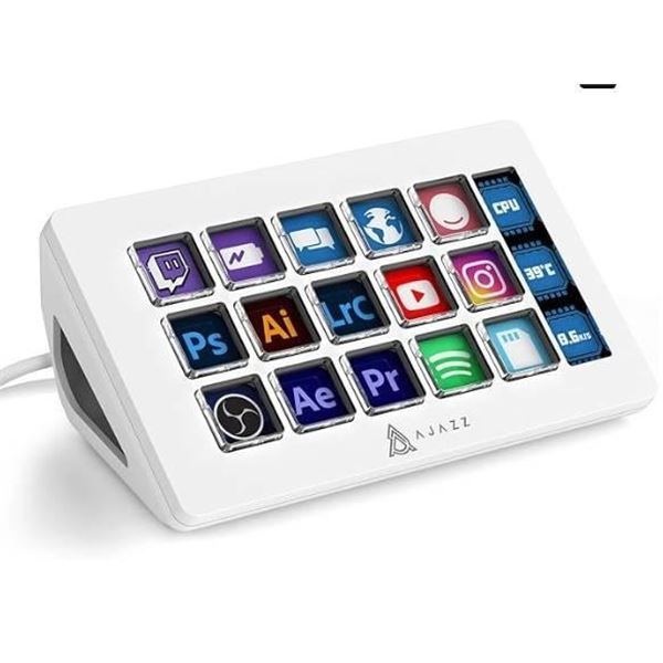 Stream Deck Studio Controller X0047ZEUPL with 15 Programmable LCD Keys