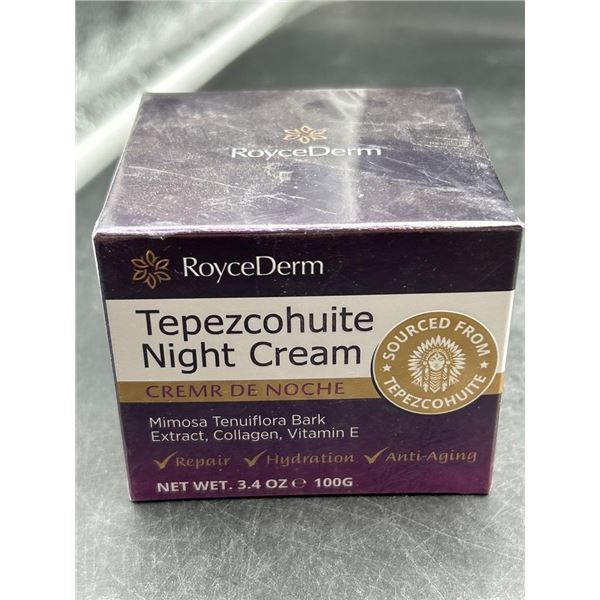 RoyceDerm Tepezcohuite Night Cream – 3.4 Oz (100 g)