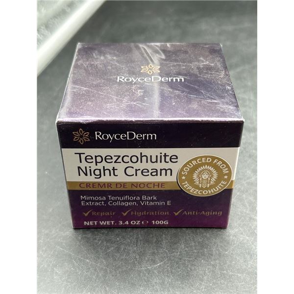 RoyceDerm Tepezcohuite Night Cream, 3.4 oz (100 g)