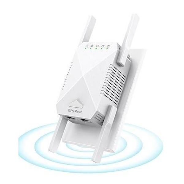Edtiske Dual Band WiFi Extender With 4 External Antennas