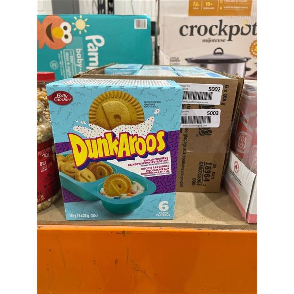 Dunkaroos Vanilla Cookies with Sprinkle Frosting 6 x 168