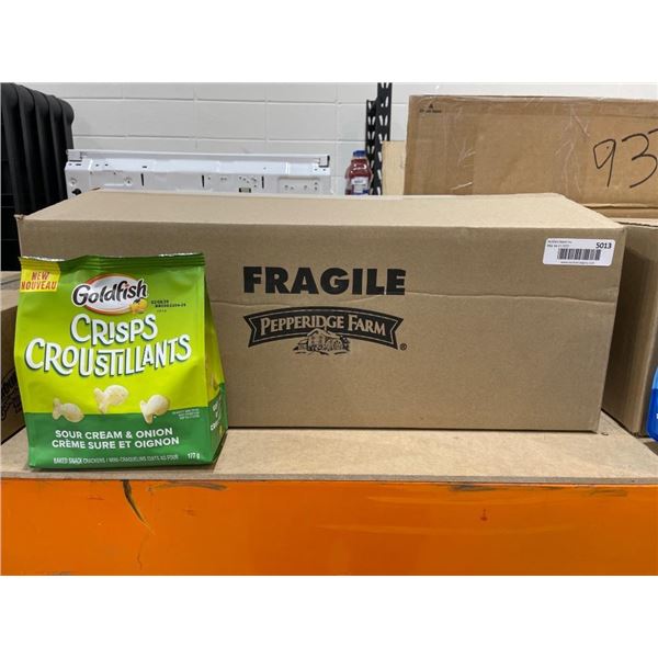 Goldfish Crisps Sour Cream & Onion,14 x 177g Snack Pack