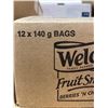 Image 2 : Welch’s Fruit Snacks Berries ‘N Cherries 12 x 140g Bags