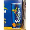 Image 2 : Rubicon Exotic Sparkling Mango Beverage 12-Pack, 355 mL Each