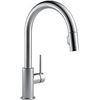 Image 1 : Delta 9159-AR-DST Trinsic Pull-Down Kitchen Faucet