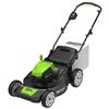 Image 1 : Greenworks 3-in-1 Cordless Lawnmower – 21-in- Lithium – 80 V