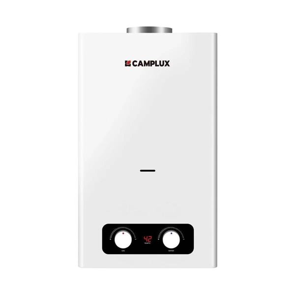 Camplux Propane Gas Tankless Water Heater With Knob Controls