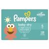 Image 1 : Pampers Baby-Dry Size 5 Diapers – 128 Count