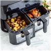Image 1 : GreenPan Dual Zone Airfryer with Ceramic Non-Stick Coating