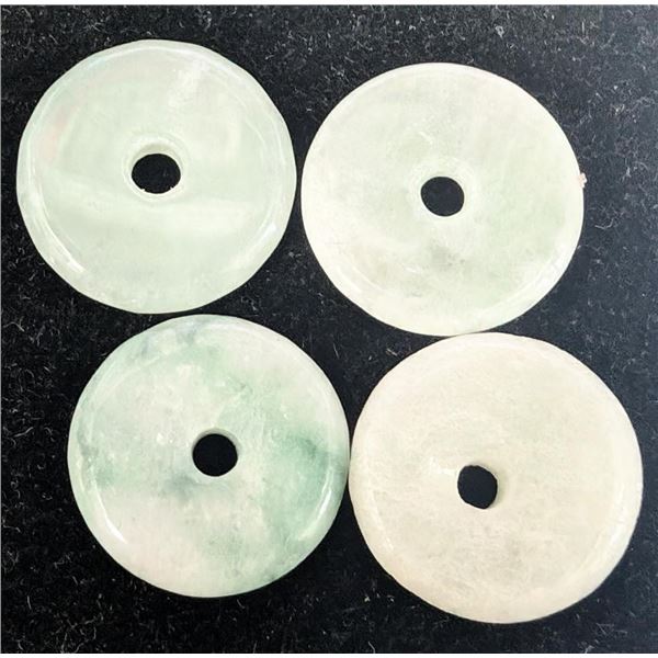 $100  Genuine Jade 4Pcs Pendant