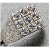Image 3 : $60 Silver Cz 3.28G  Ring