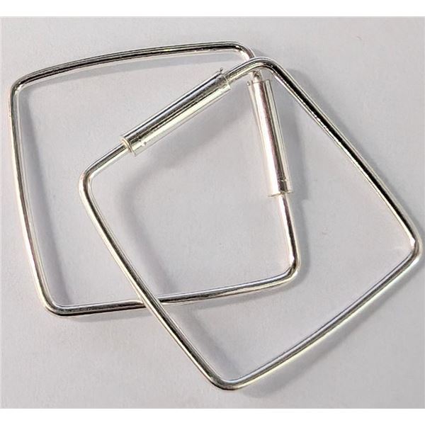 Silver Hoop Earrings