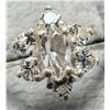 Image 3 : Silver Cz Cluster Ring