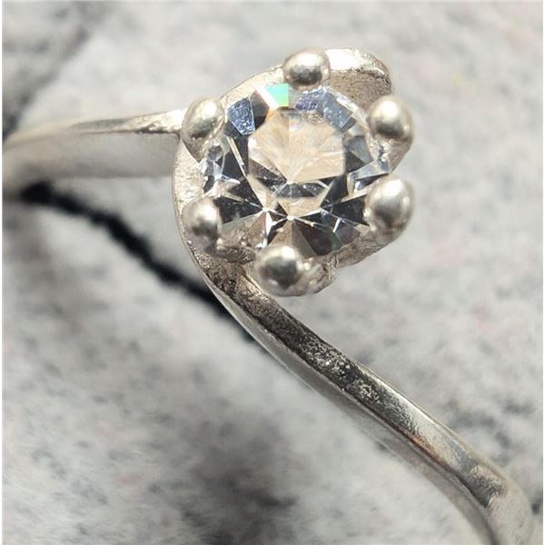 Silver CZ Ring