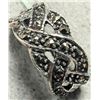 Image 1 : $200 Silver Marcasite Ring