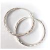 Image 1 : Silver Hoop Earrings