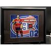 Image 1 : DOUG HARVEY #2- COLLECTOR FRAMED PICTURE WITH MONTREAL FORUM SEAT PIECE, : issued by: GREATS OF THE 