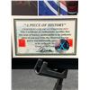 Image 3 : DOUG HARVEY #2- COLLECTOR FRAMED PICTURE WITH MONTREAL FORUM SEAT PIECE, : issued by: GREATS OF THE 
