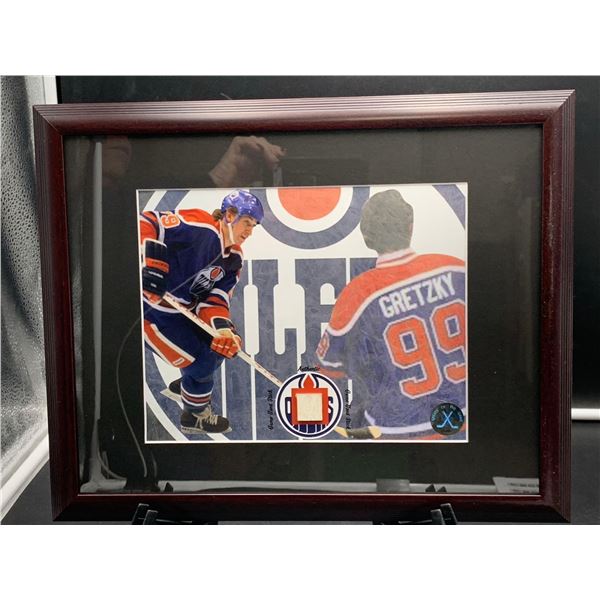 WAYNE GRETZKY NHL GAME USED STICK, COA: GREATS OF THE GAME, ITEM SIZE IS 12.5" X 15", PROFESSIONALLY