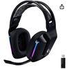 Image 1 : Logitech G733 LIGHTSPEED Wireless Gaming Headset with Suspension Headband, LIGHTSYNC RGB, Blue Voice