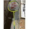 Image 2 : Yonex Astrox 01 Feel Strung Badminton Racquet with Protective Cover Lime Graphite