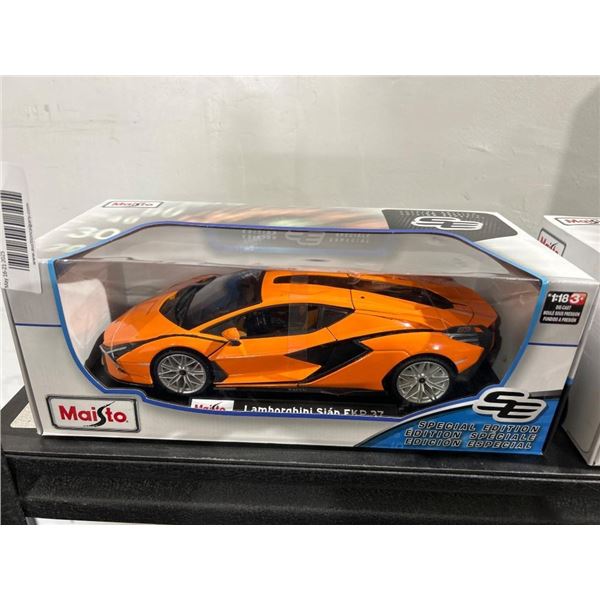 Maisto Lamborghini Sian FKP 37 1:18 Die-Cast Model Car