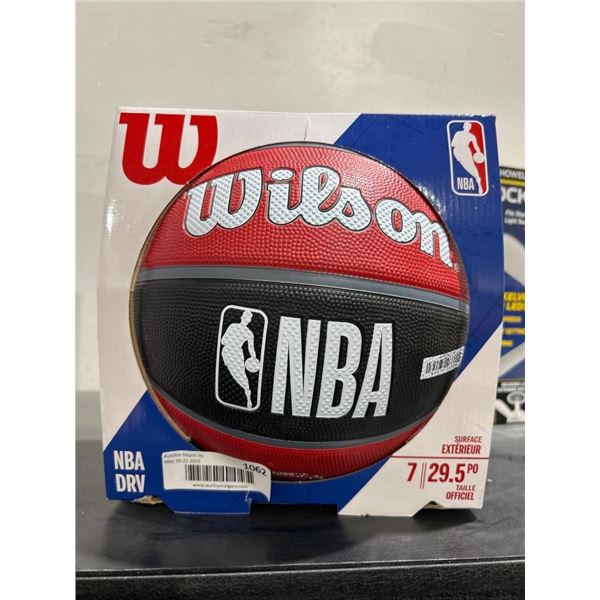 Wilson NBA DRV Size 7 Basketball With 29.5-Inch Circumference