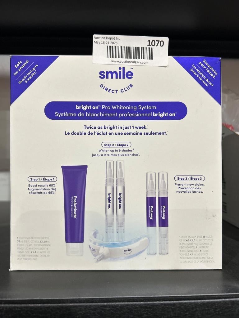 Smile Direct Club Bright On Pro Whitening System