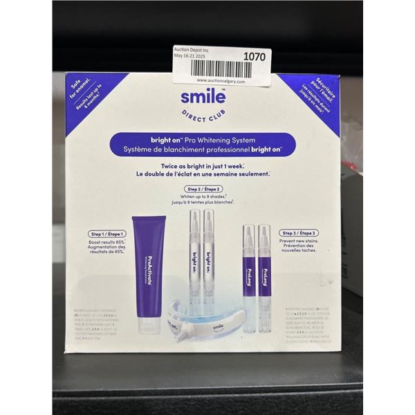 Smile Direct Club Bright On Pro Whitening System