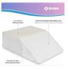 Image 1 : BUNG Elevating Leg Rest Pillow with Ergonomic Design
