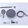 Image 1 : Complete Shower System Featuring Rainfall Shower Head and Handheld Sprayer