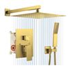 Image 1 : Nerdon Shower System with Valve and Trim in brass finish
