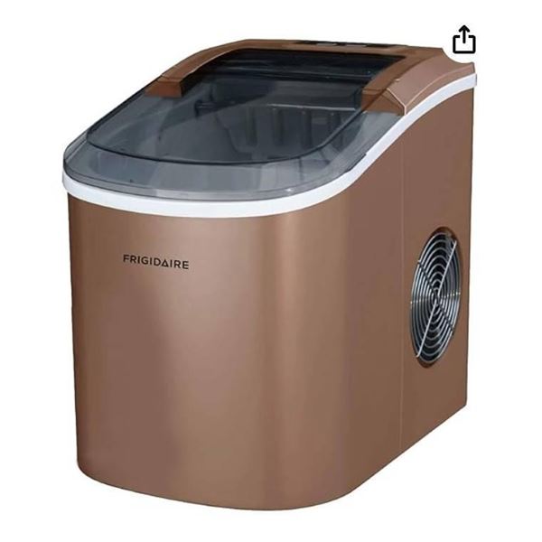 Frigidaire Countertop Ice Maker EFIC206-Copper, 26 lbs Capacity
