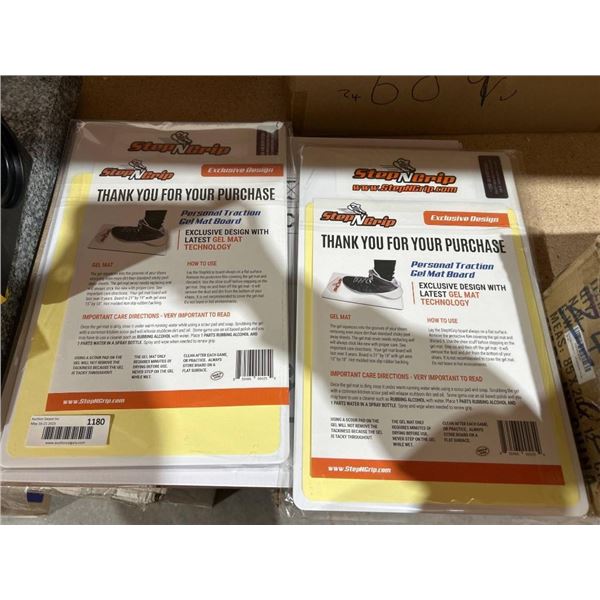 Lot of 2 StepNGrip® Basketball Court Traction Board – Court Grip Mat – Sticky Pad 