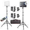 Image 1 : Viatrox VL-S192T 45W 4700 Lumen LED Video Light Kit, 2-Pack