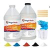 Image 2 : Magic Resin | Epoxy Resin Kit for Art & Craft | 1 Gallon (3.78 L) 128oz | UV Resistant & Odorless | 
