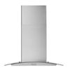 Image 1 : Whirlpool 30-inch Curved Glass Wall Mount Range Hood WVW51UC0LS
