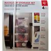 Image 1 : IRIS Buckle-Up Storage Set with 4 Bins and Lids